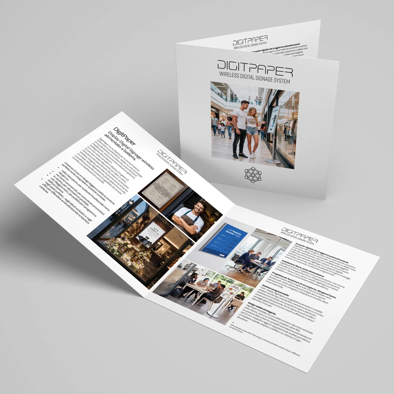 DigitPaper Wireless Digital Signage System Brochure